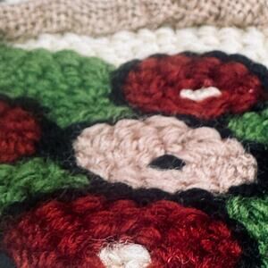 VTG Doll House Rug Handmade Hooked Circular 7” 1920's - 1930's 20s 30s